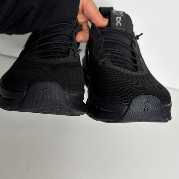 Loewe x On Running Cloudtilt Sneakers Womens 6 All Black Knit Running Shoes - Picture 7 of 15